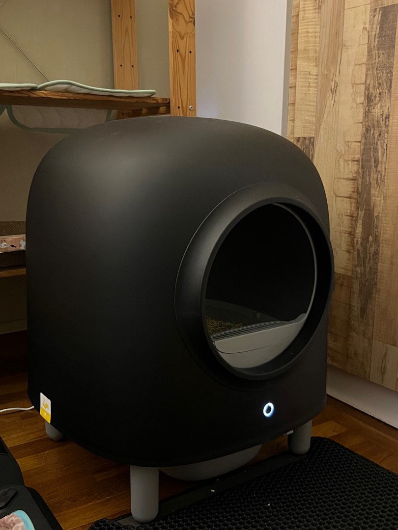 Black PETREE Automatic Cat Litter Box Gen 2, Pet Supplies, Homes