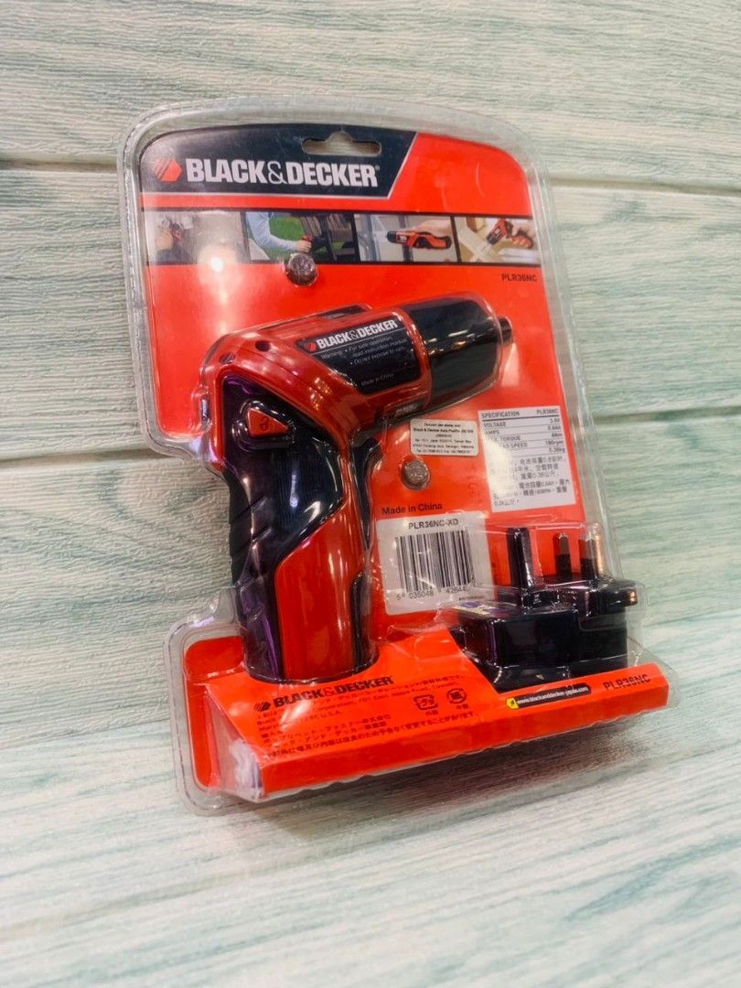 Black & Decker Cordless Pivot Screwdriver, Furniture & Home Living, Home  Improvement & Organisation, Home Improvement Tools & Accessories on  Carousell