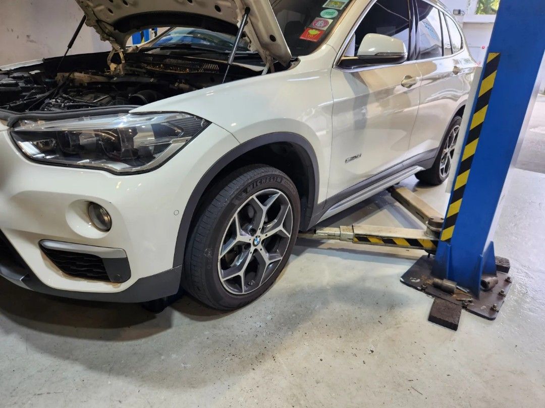 BMW F48 X1 Servicing Using Liqui Moly 5W40, Oil Filter, Change Original