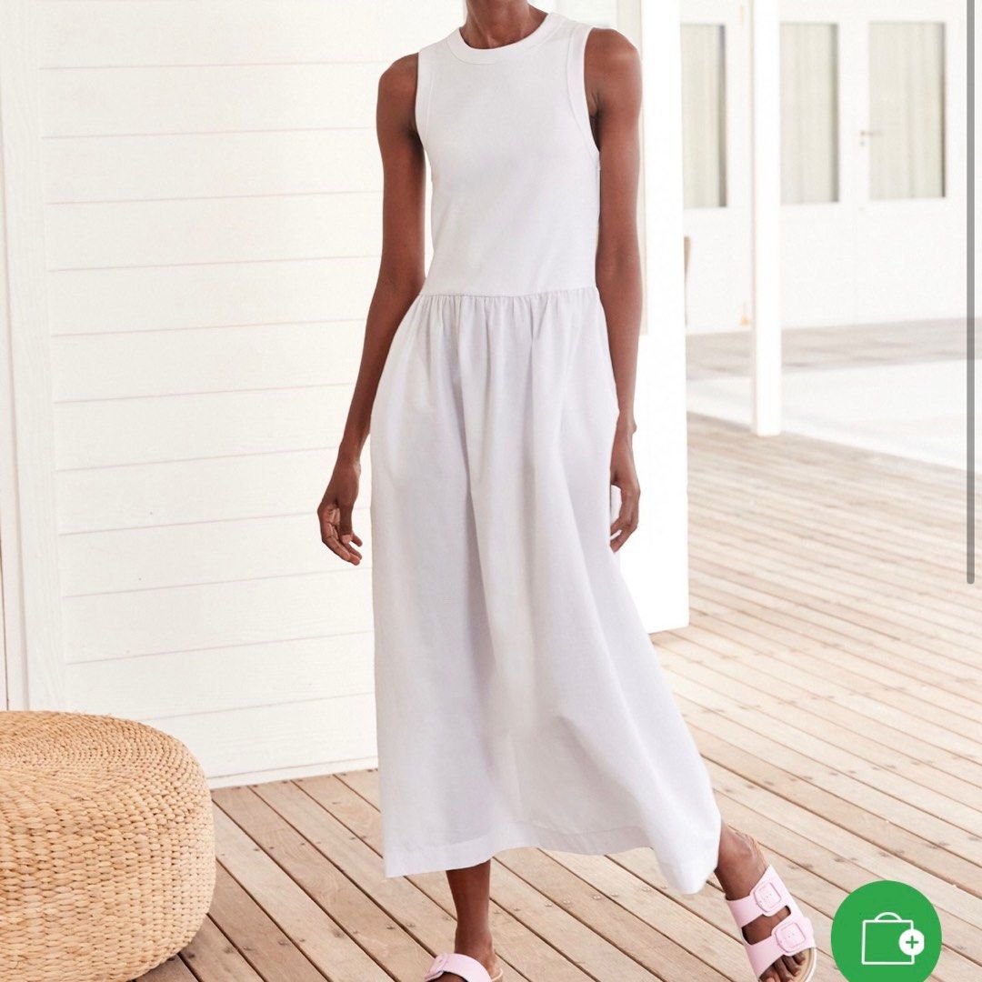 Next white hotsell linen dress