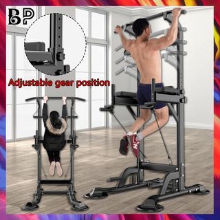 B&P Fast Deliveries Fitness Pull Up Station Tower Power Dip Gym Home Bar Exercise Stand Equipment