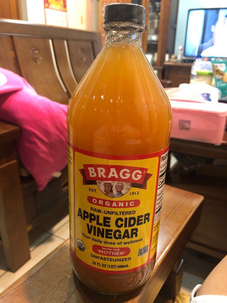 Bragg有機蘋果醋946ml, 食物和飲料, 其他食物及飲料在旋轉拍賣