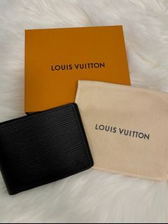 LV x YK Multiple Wallet Monogram Taurillon Leather - Men - Small Leather  Goods