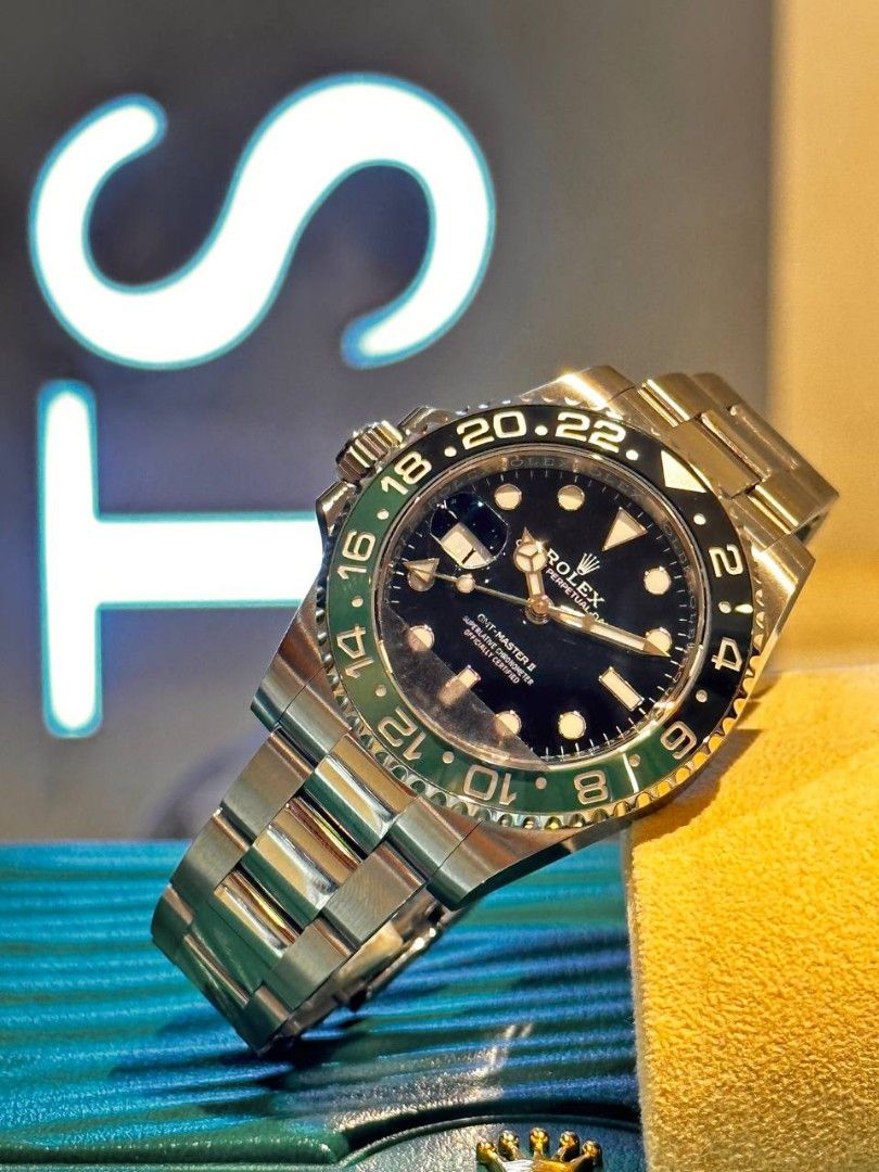 Brand New Rolex Gmt master II Sprite oyster Lefty 126720VTNR 2023
