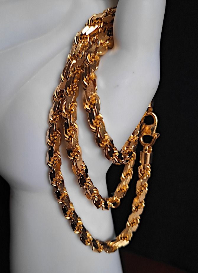 Mens heavy gold discount chain for sale