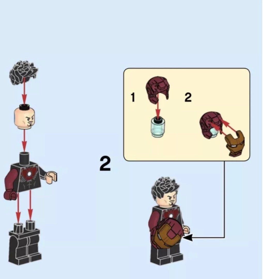 Lego avengers hotsell tony stark
