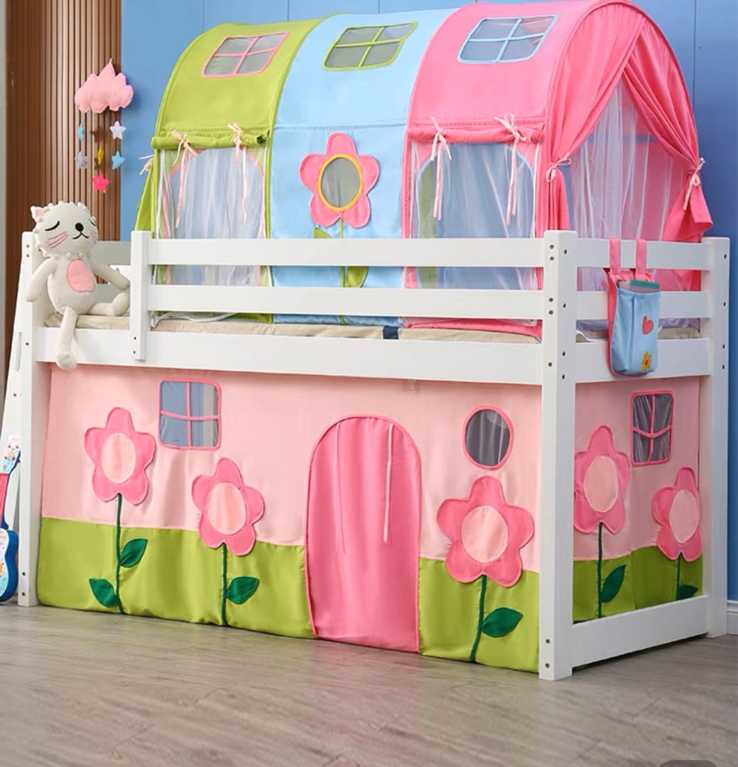 Bunk Bed Canopy (top+bottom), Babies & Kids, Baby Nursery & Kids ...