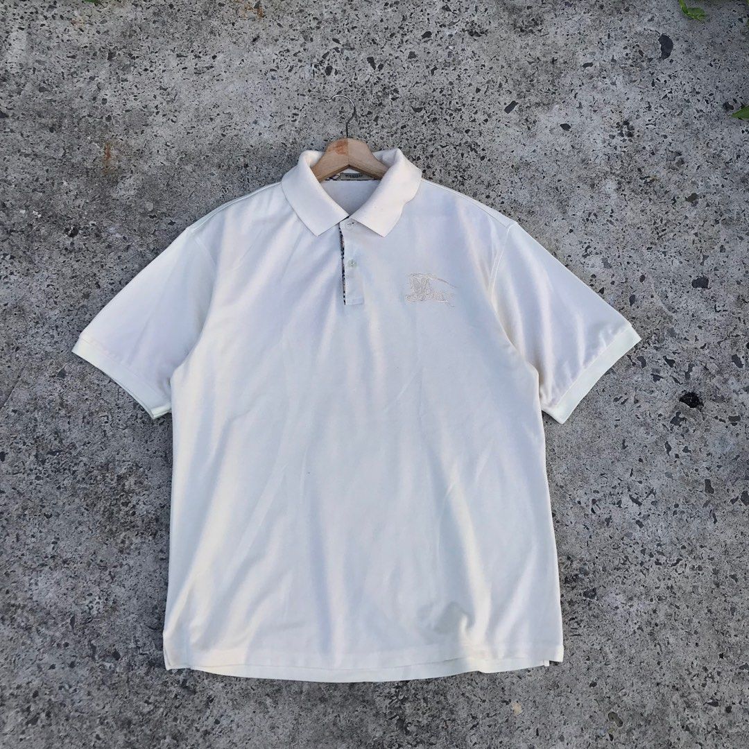 burberry big logo Polo shirt, Men's Fashion, Tops & Sets, Tshirts