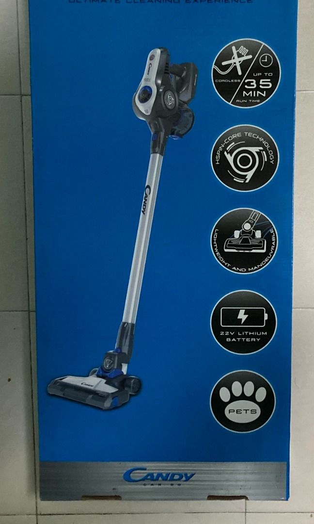Candy Rhapsody Cordless Vacuum Cleaner CRA22PTG