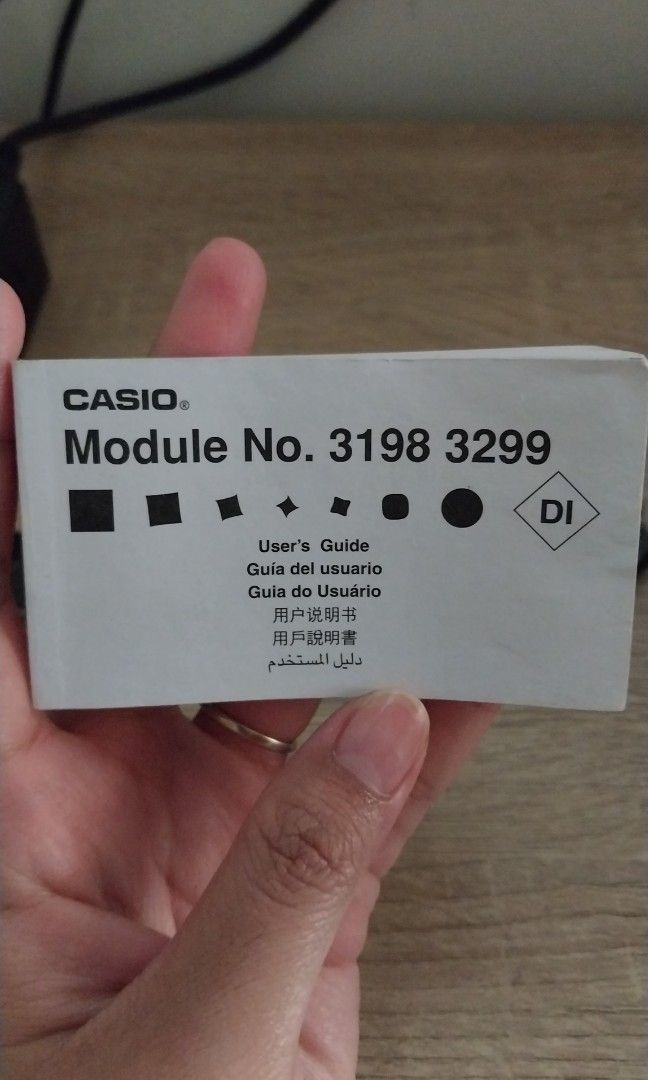 Casio 3198 deals manual