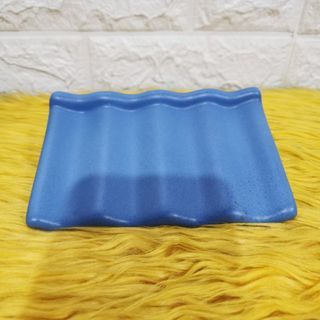 Ceramic wall soap dish, heavy and thick