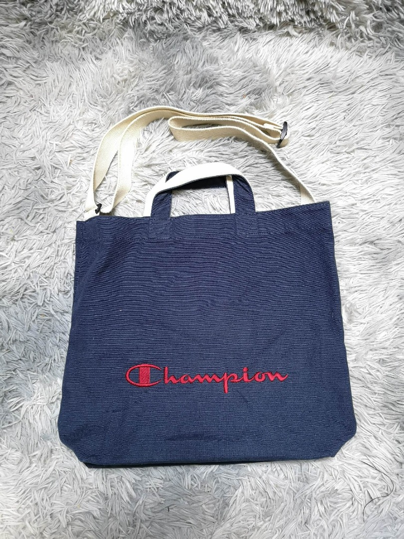 Champion tote bag mens navy on sale