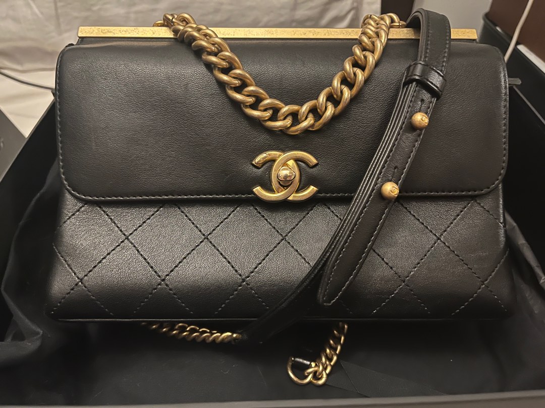 Chanel Coco Luxe Small Flap Bag A57086 Black 2018