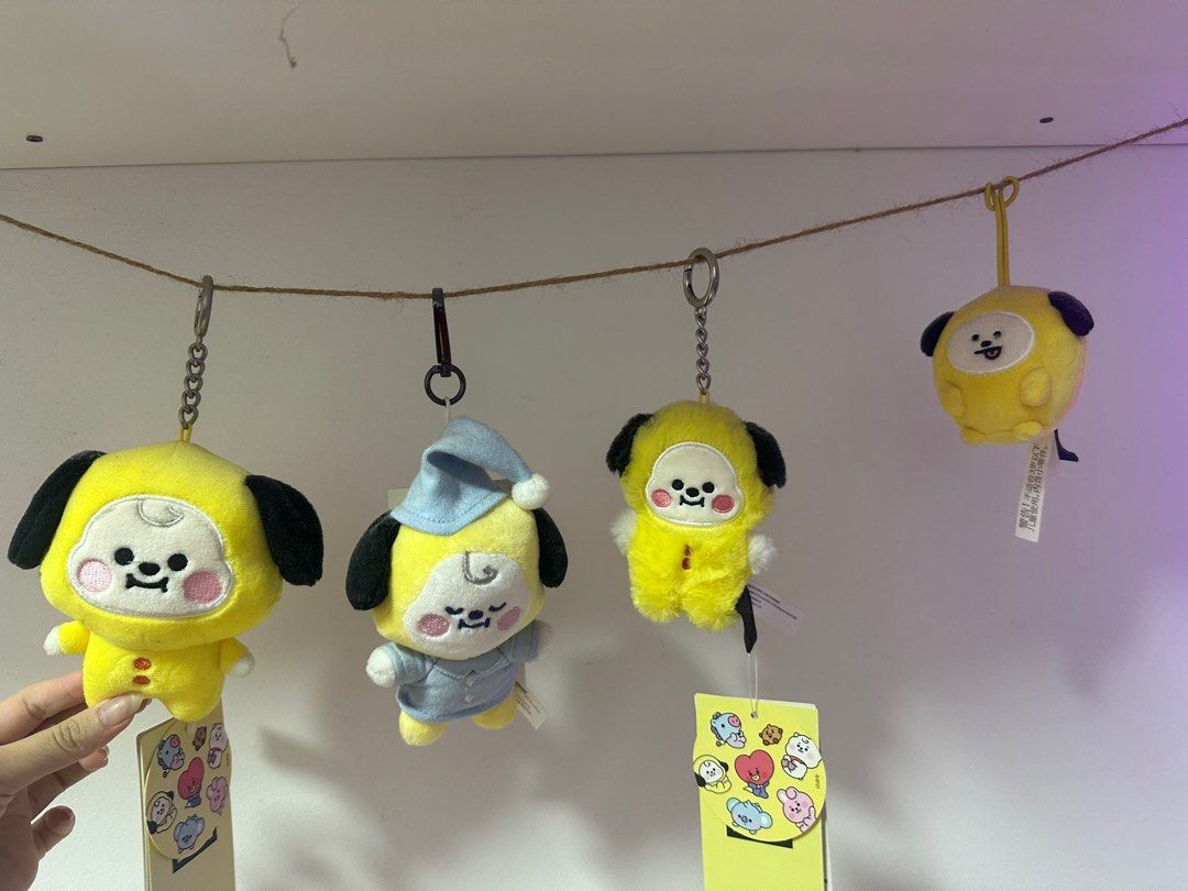 chimmy keychain bt21 bts jimin, Hobbies & Toys, Memorabilia