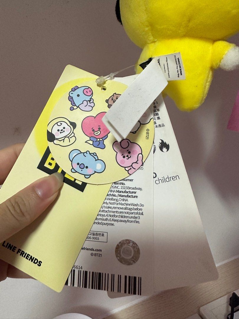 chimmy keychain bt21 bts jimin, Hobbies & Toys, Memorabilia