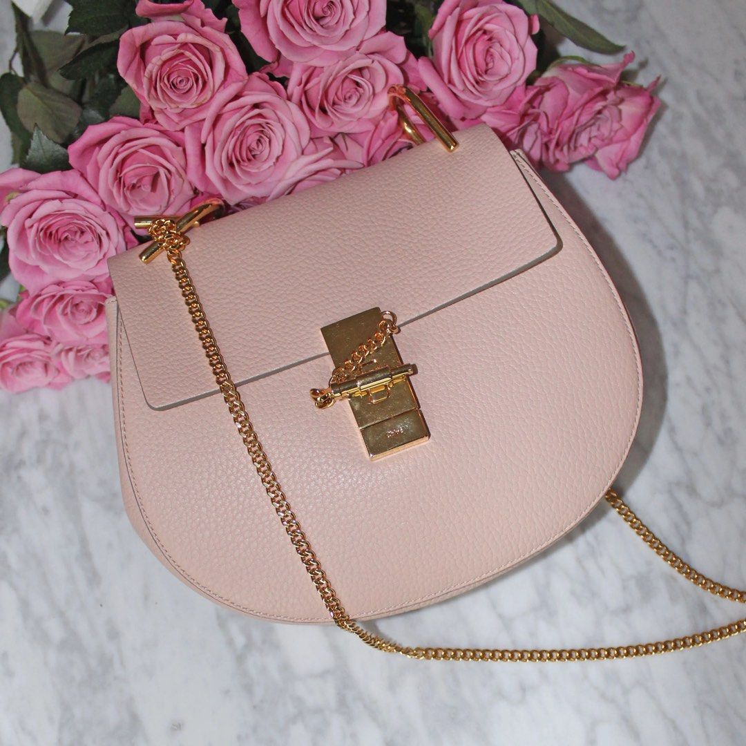 Chloe drew discount bag pink