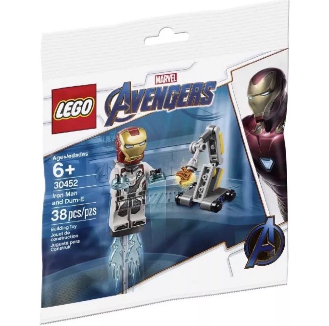 Lego avengers endgame iron man and hot sale dum e