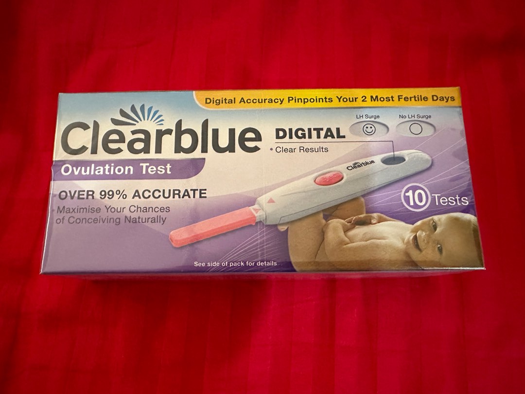 Clearblue Digital Ovulation Test Kit (10 tests), Health & Nutrition