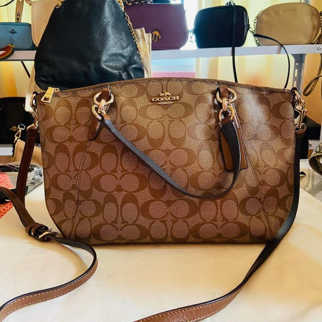 Price Drop Coach Kelsey 2 way Bag Medium size Luxury Bags Wallets on Carousell