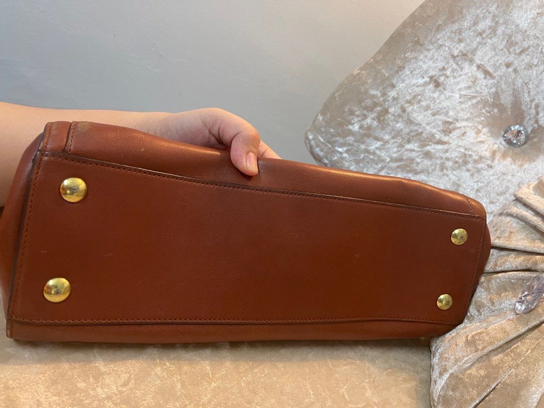Cognac coach purse clearance
