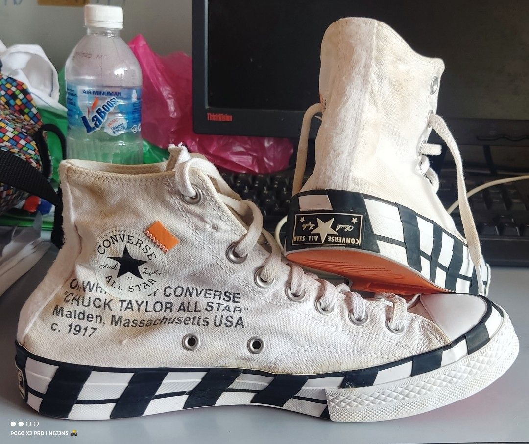 Off white converse water sales