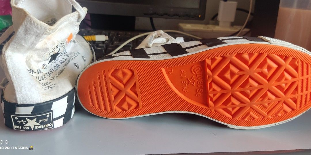Off white on sale converse undefeated
