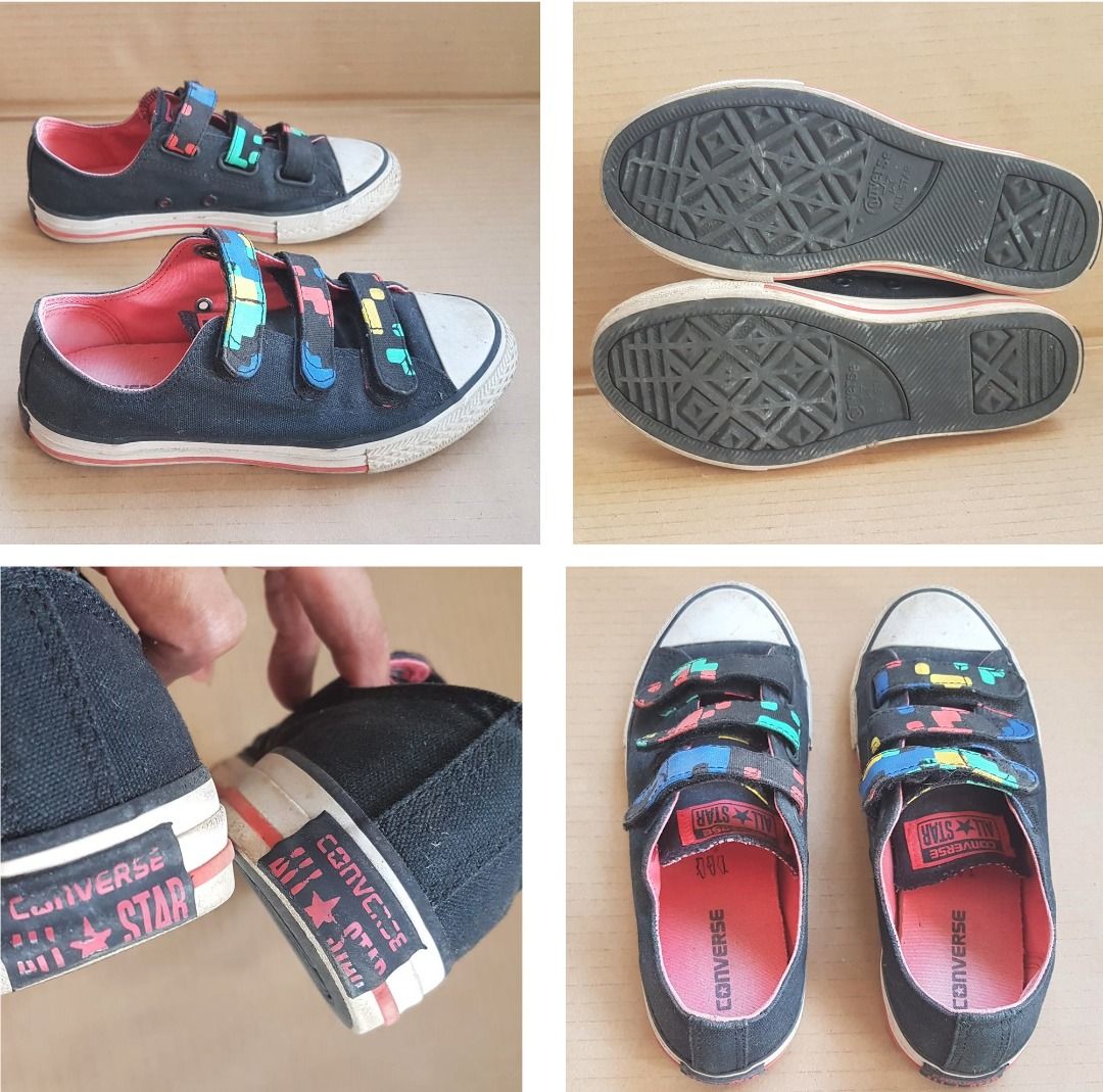 Converse All Star Sneakers Children Youth US 2 UK 1.5 EU 33.5 8 years and above Old Skool Shoes Original Active Lifestyle Designer Fashion