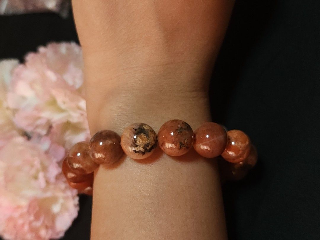 Coral Jade Bracelet (Category: Bracelets) located in La Trinidad. Submitted by urshoppinglane (Listing ID 1248178859, Image 2). Description: Coral Jade Bracelet Size 12mm P480 Promotes feelings of courage, vitality and confidence. Supports strength, vitality and detoxification. Increases feelings of positivity and enthusiasm. Encourages spiritual growth. Attracts wealth luck..