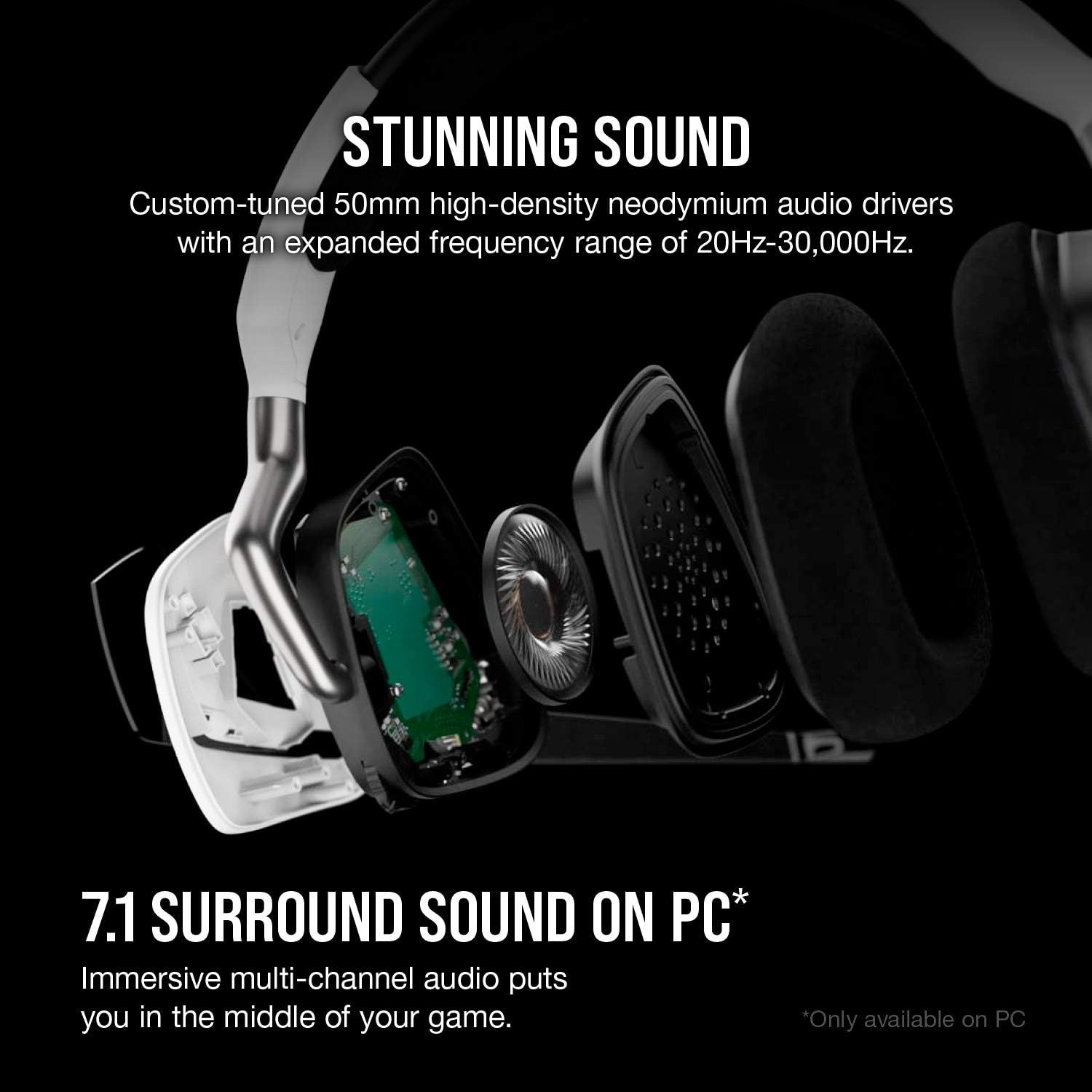 Corsair VOID RGB ELITE Wireless Gaming Headset 7.1 Surround