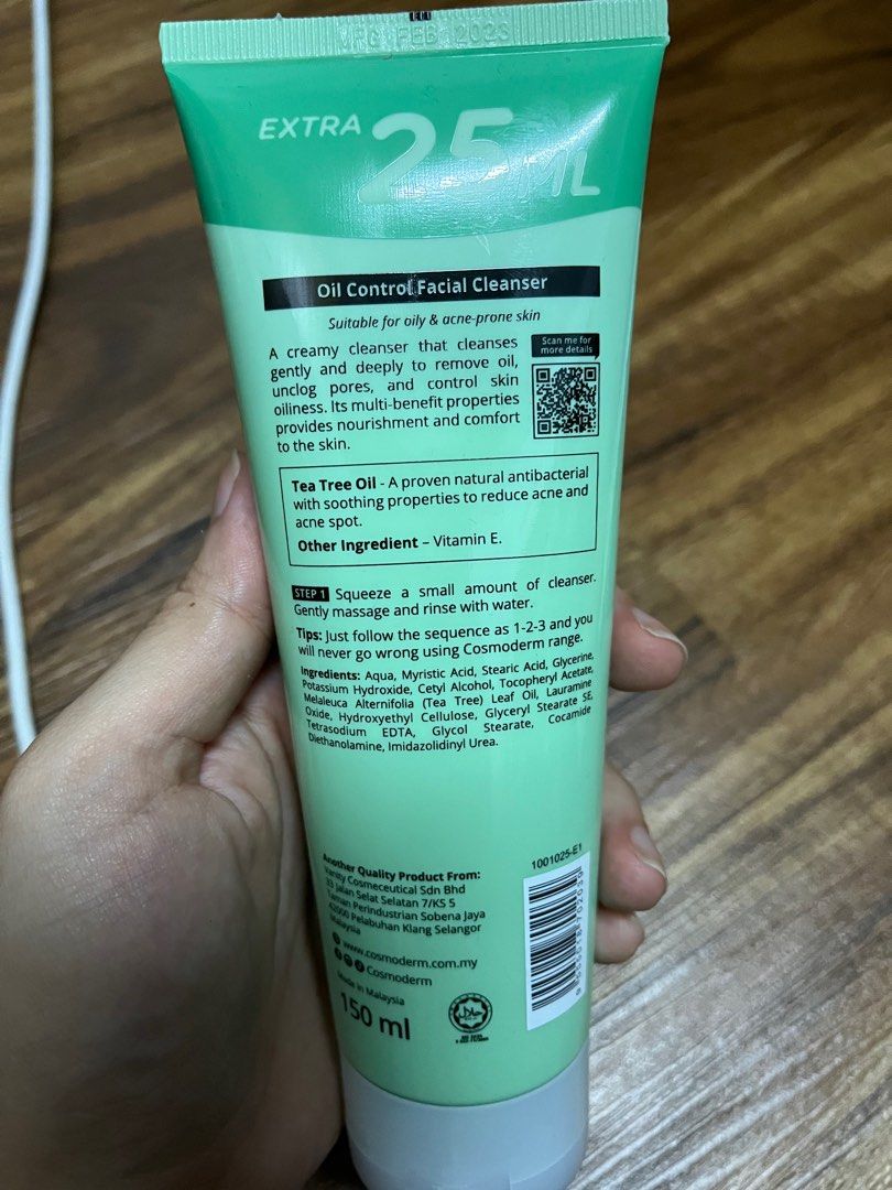 Cosmoderm Oil Control Facial Cleanser, Beauty & Personal Care, Face