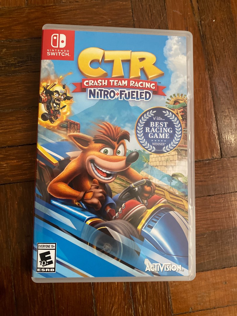 Crash Team Racing (Switch), Video Gaming, Video Games, Nintendo on Carousell