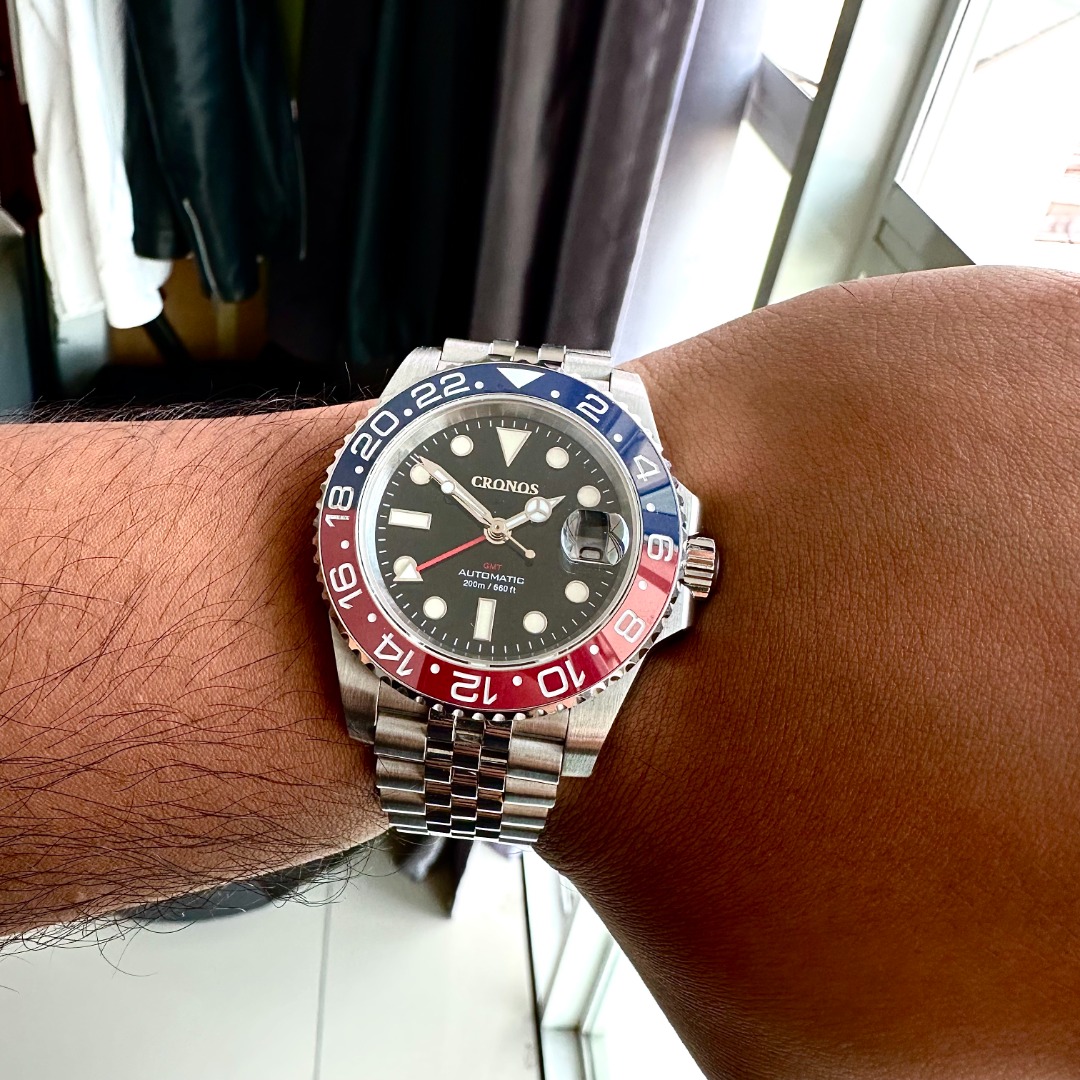 Rolex gmt best sale master ii homage