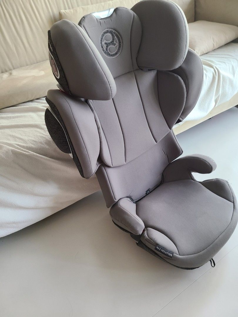 Cybex solution z deals fix plus manhattan grey