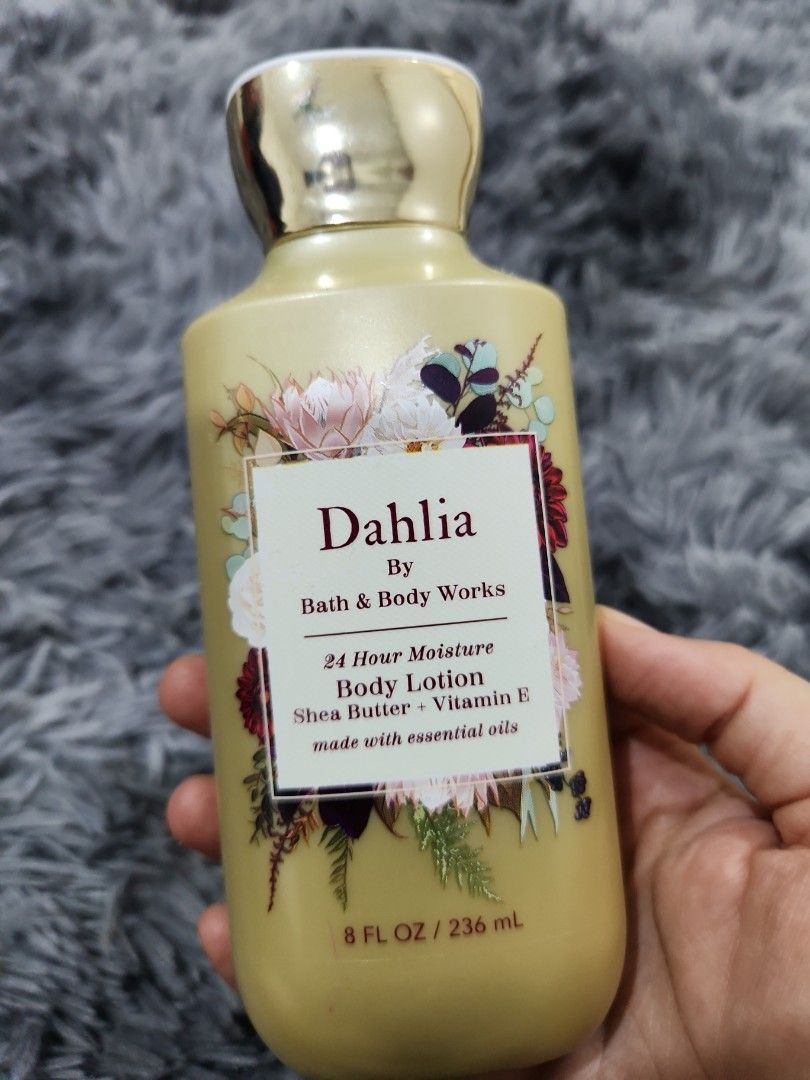 Dahlia body lotion Bath and Body Works, Beauty & Personal Care, Bath