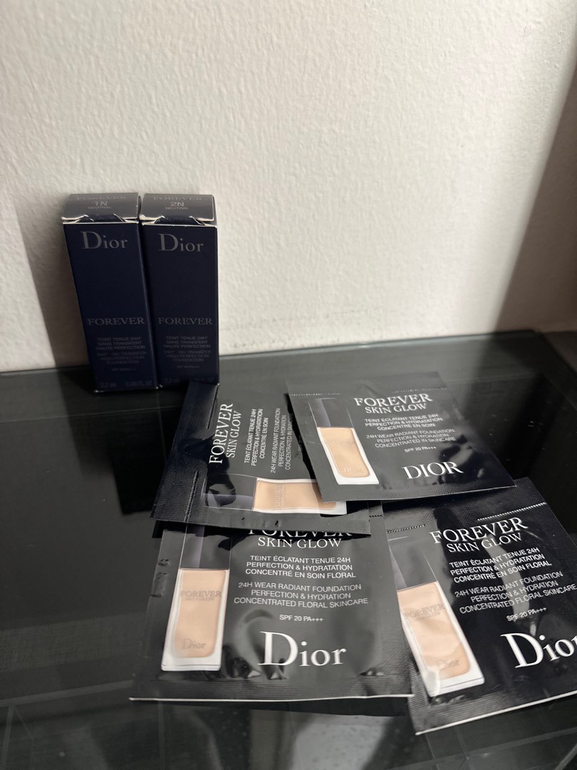 Dior Foundation Samples, Beauty & Personal Care, Face, Makeup on Carousell