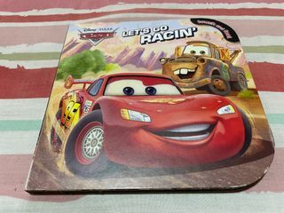 Disney Cars touch and feel book for boys