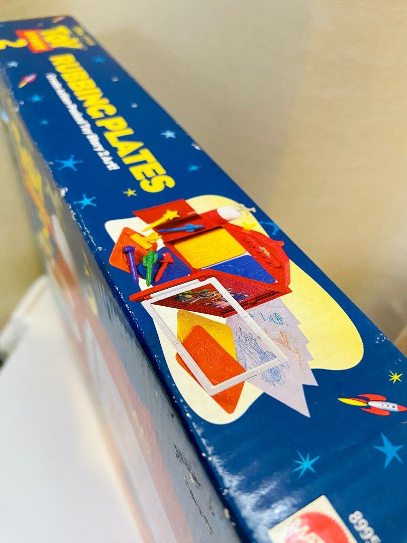 Disney Toy Story 2 Rubbing Plates Mattel Toys, Hobbies & Toys