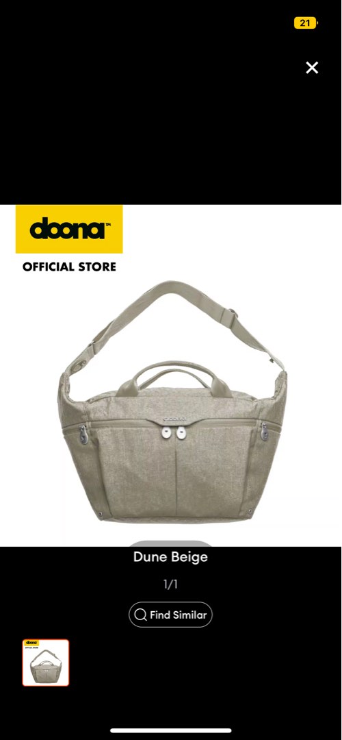 Doona all sales day diaper bag