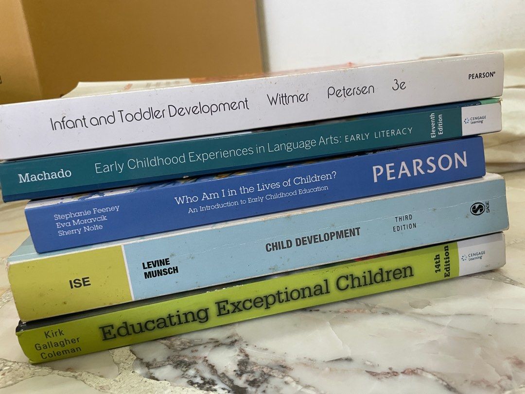 Early childhood textbooks [FREE], Hobbies & Toys, Books & Magazines ...