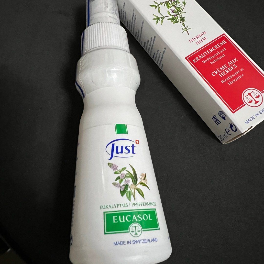  Original Swiss JUST Eucasol Spray 75 ml (Made in Switzerland) :  Health & Household