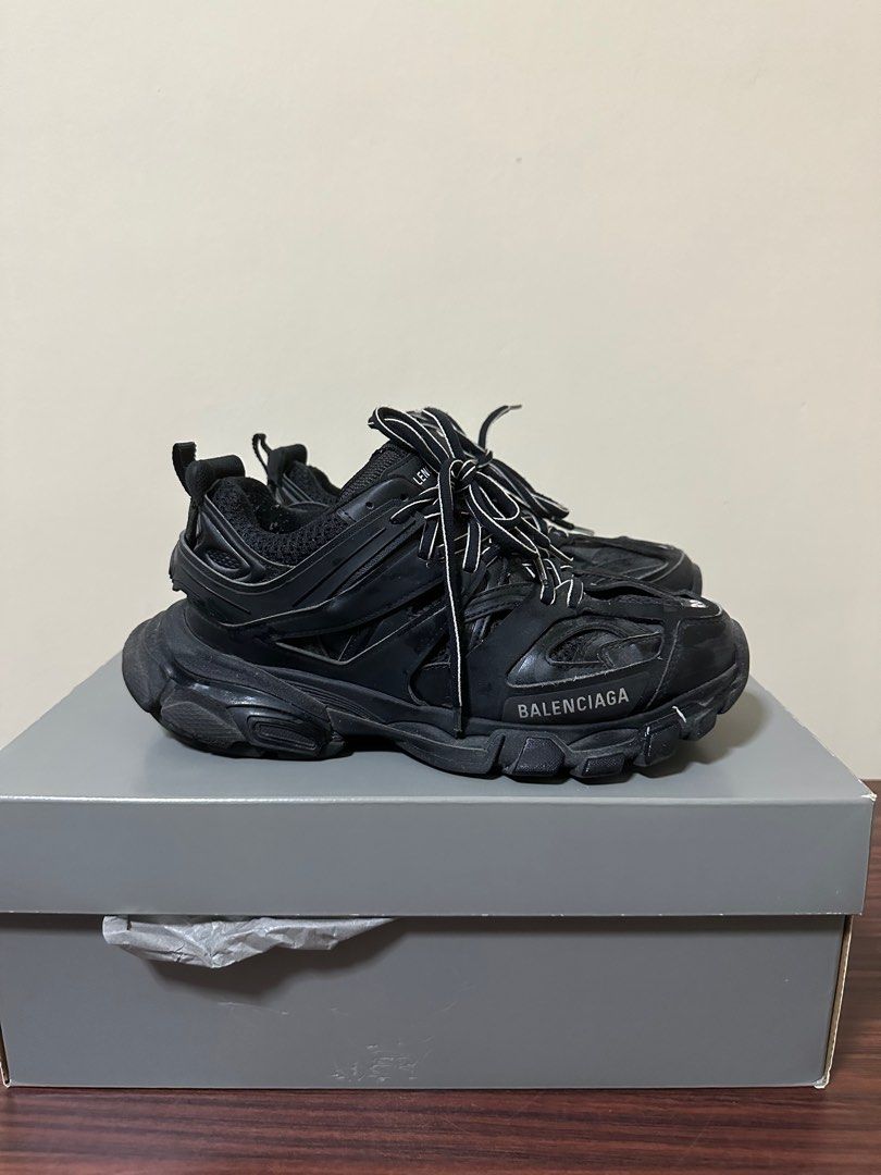 All black balenciaga's sale