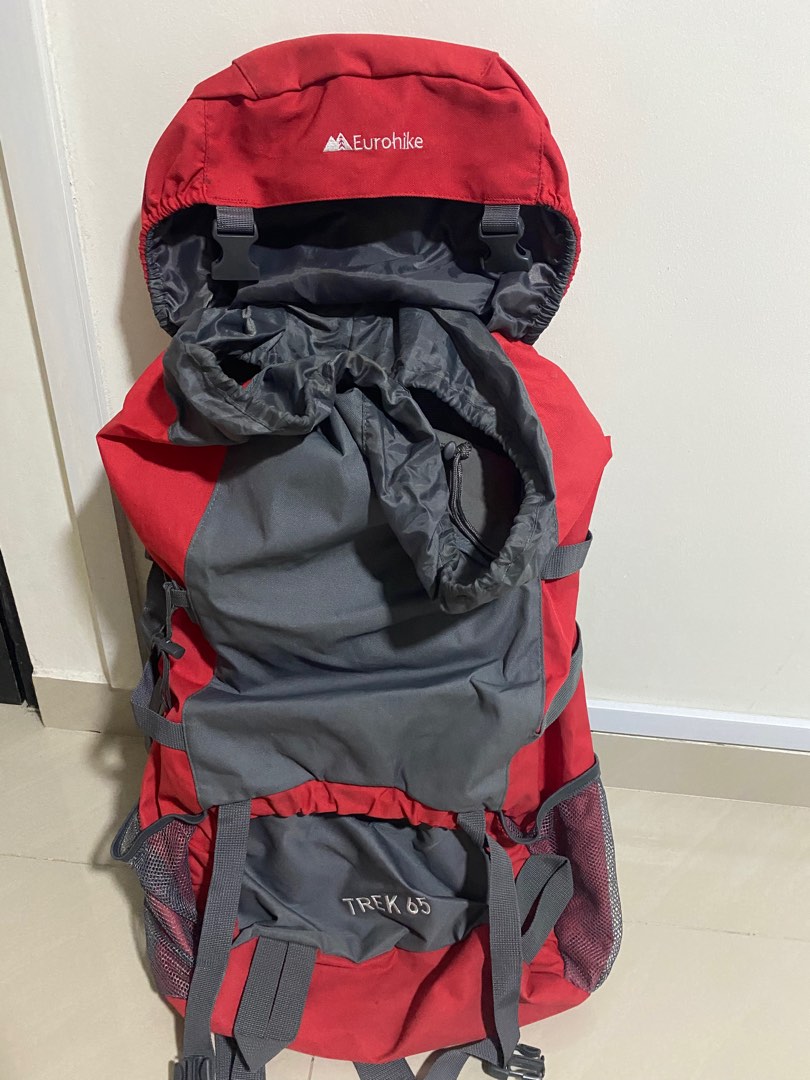EuroHike 65L Backpack Men s Fashion Bags Backpacks on Carousell