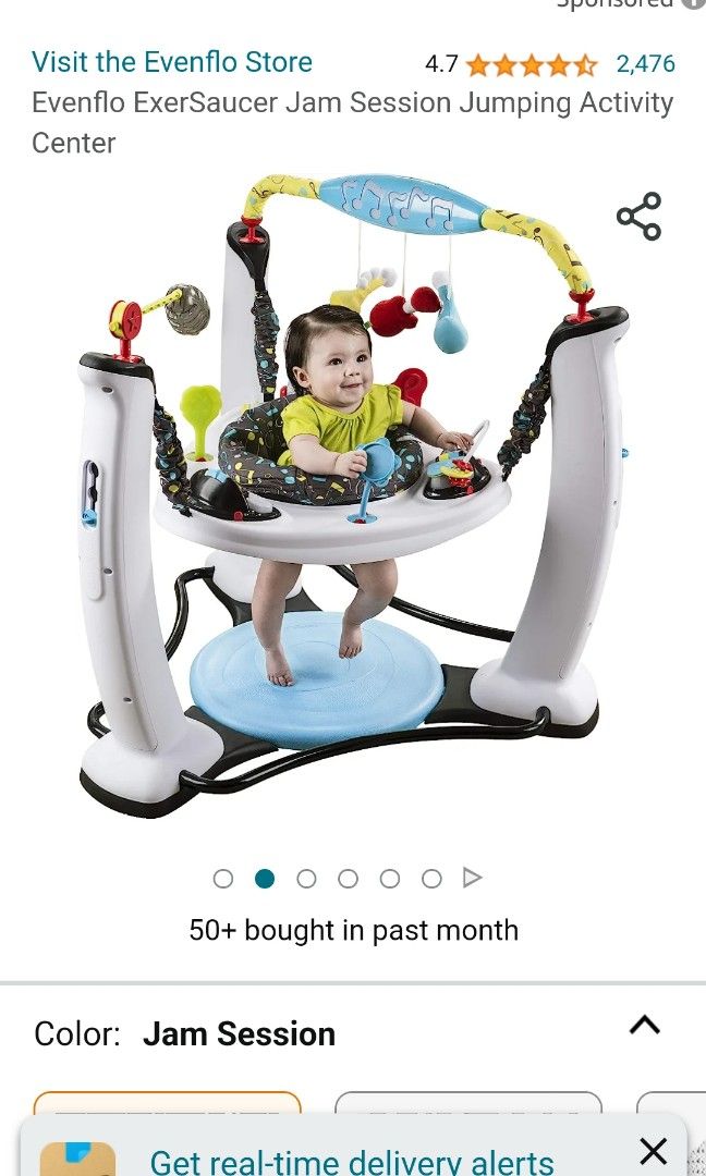 Music exersaucer outlet