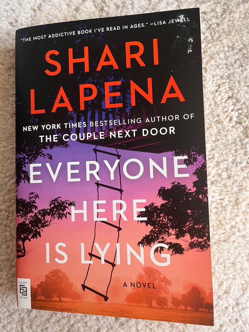 Everyone here is lying by shari lapena hobbies toys books