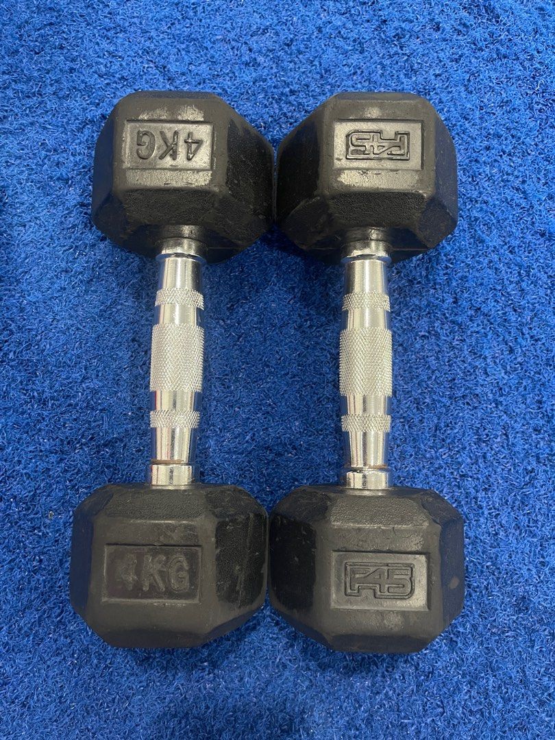 F45 dumbbells store