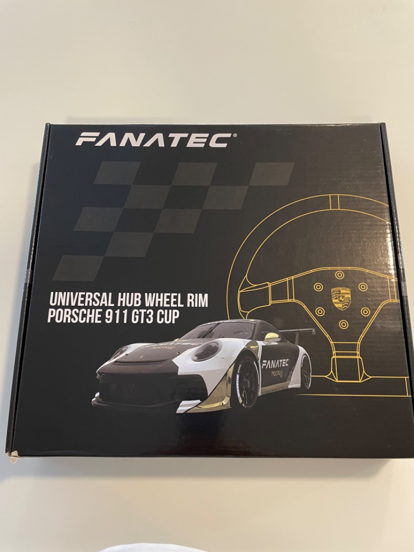 Fanantec Podium Wheel Rim Porsche 911 GT3 Cup Suede, Video Gaming, Gaming  Accessories, Controllers on Carousell