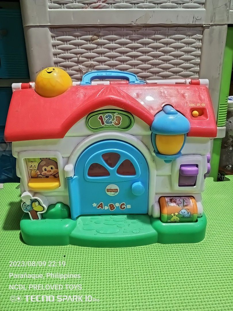 Fisher price cheap abc house