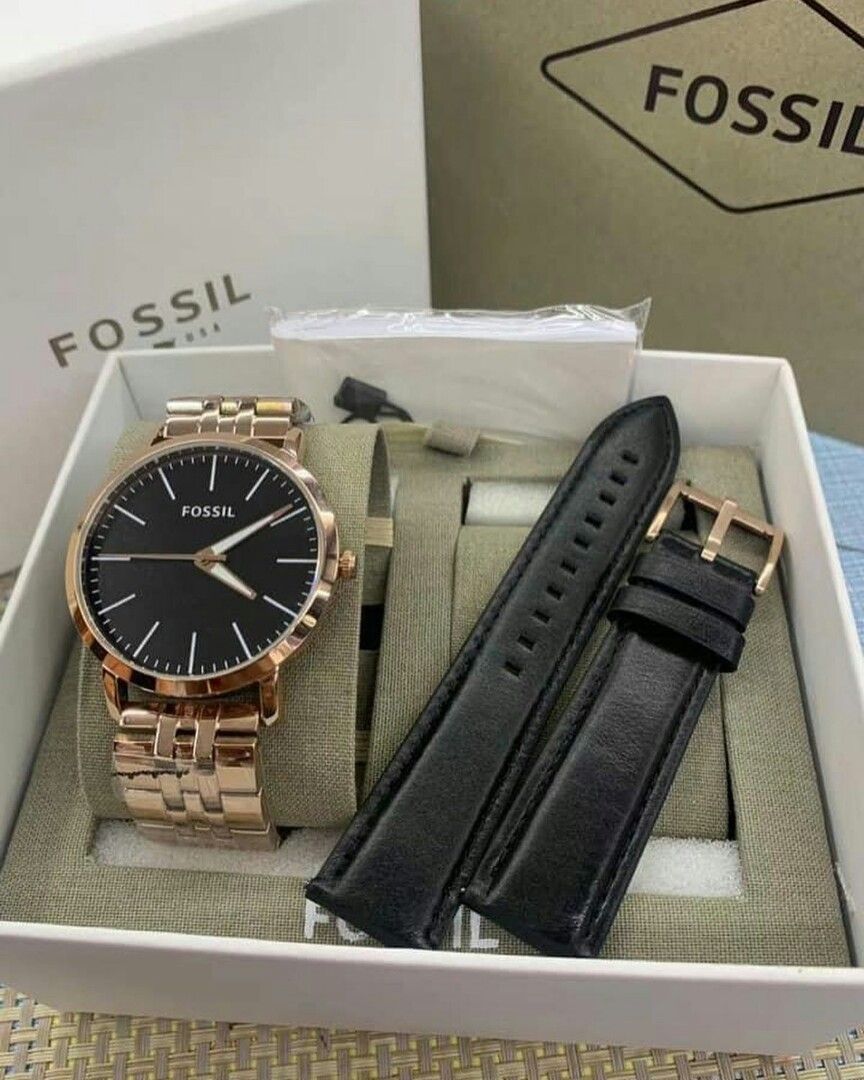 Fossil changeable strap watch hotsell