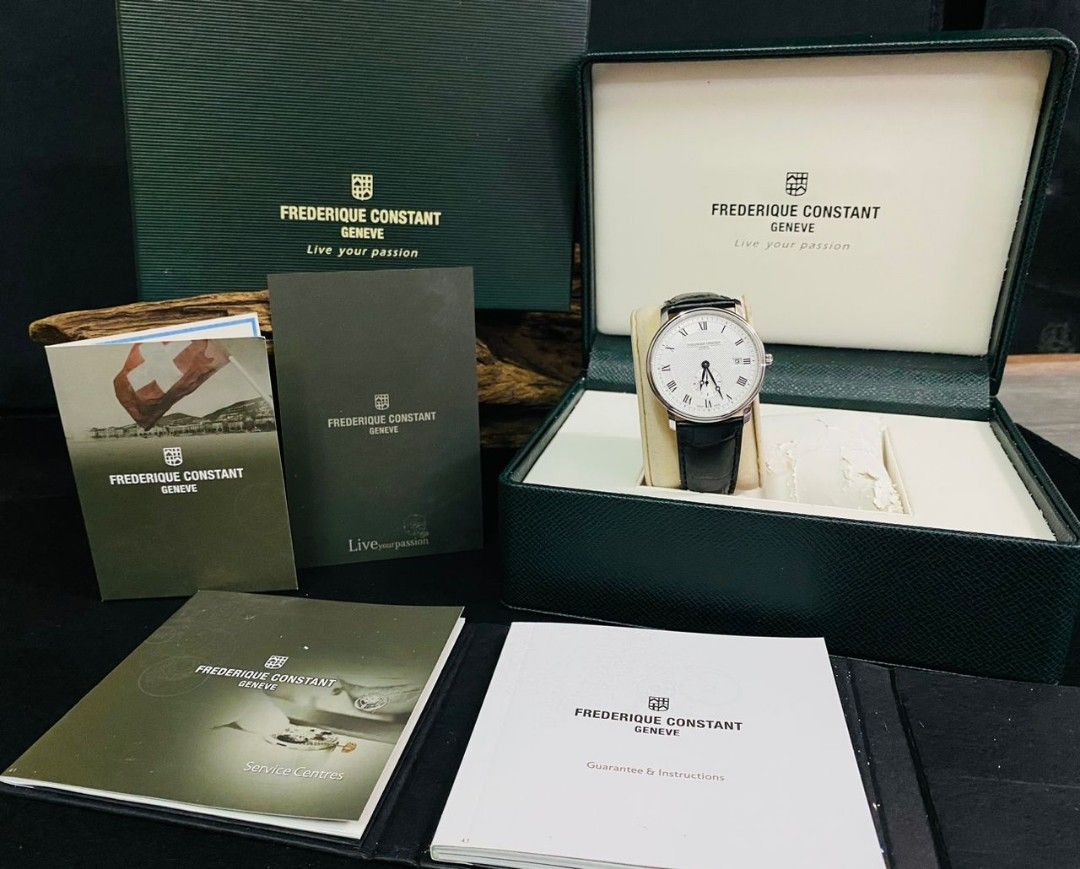 Frederique constant slimline small seconds top