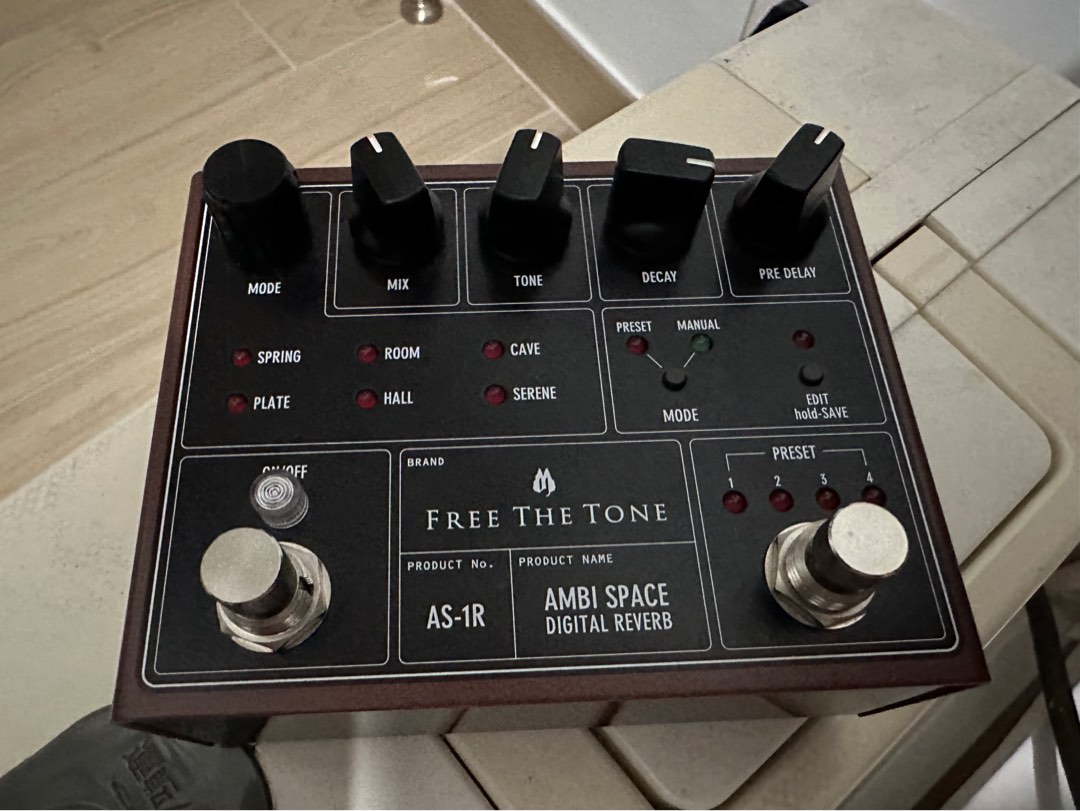 Free The Tone AMBI SPACE AS-1R DIGITAL REVERB, 興趣及遊戲, 音樂